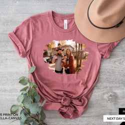 custom tshirt picture family, custom tshirt graphic, your photo shirt, unisex shirt personalized gift, customize tshirt,