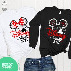 disney family shirt disney squad 2023 shirt disney trip disney squad shirt disney 2023 trip shirt disney trip shirt disn