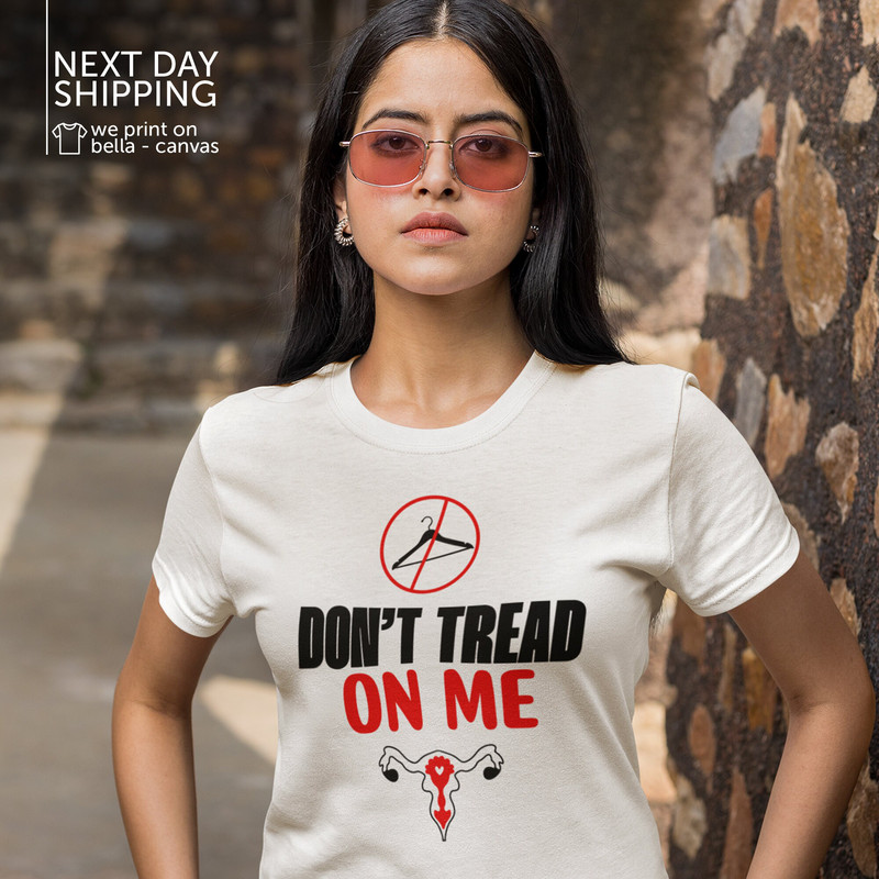 Don't Tread on Me Shirt Second Amendment T-shirt Gadsden Flag Shirt Rattlesnake Tee Freedom Shirt Gift For Her Patriotic USA Shirt MRV1851.jpg