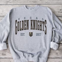 vegas golden knights sweatshirt, golden knights tee, hockey sweatshirt, vintage sweatshirt, hockey fan shirt, vegas hock