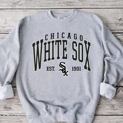 vintage chicago white sox sweatshirt, chicago  baseball hoodie, vintage baseball fan shirt, chicago white sox shirt, bas