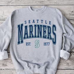 vintage seattle mariners sweatshirt, seattle baseball hoodie, vintage baseball fan shirt, seattle mariners  shirt, marin