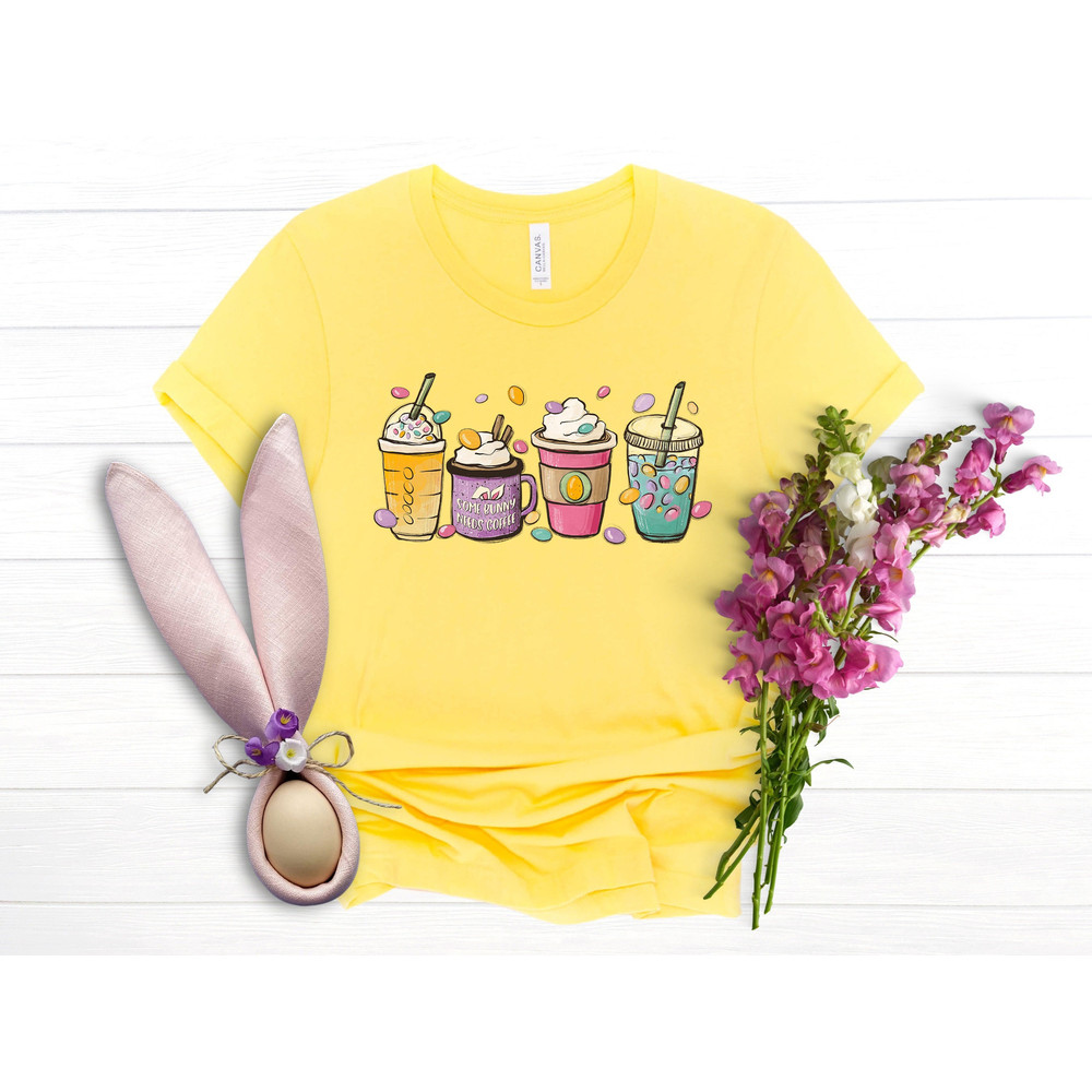 Some Bunny Needs Coffee Shirt, Easter Coffee Shirt, Bunny Ears Shirt, Easter Coffee Lover Shirt, Easter Coffee Cup Shirt, Happy Easter Shirt.jpg