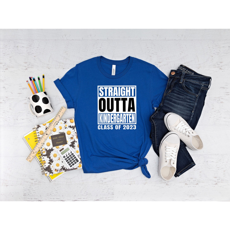 Straight Outta Kindergarten Shirt, Class Of 2023 Shirt, Kindergarten Shirt, Kindergarten Shirt, Back To School Shirt, Kindergarten Teacher.jpg