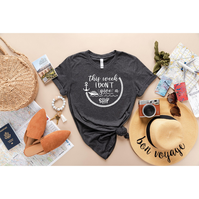 This Week I Don't Give A Ship Shirt, Family Trip Shirt, Family Trip 2023, Family Matching Cruise Shirt, Cruise Vacation 2023 Shirt.jpg