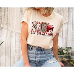 baseball shirt, tis the season baseball t-shirt, baseball game day shirt, baseball season tee, gift for baseball fan, ba