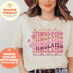 retro mama shirt, mama shirt, mommy shirt, gift for mom, gift for her, mothers day, mom life tshirt, mom to be, stimulat