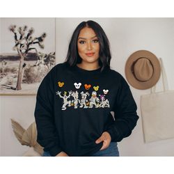 disney halloween sweatshirt, halloween family shirt, disney matching shirts, disneyland shirt, halloween 2023 sweatshirt