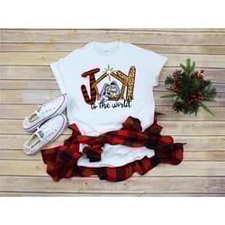 christmas shirt, family christmas shirt, joy nativity shirt, family matching christmas shirt, christmas gift t-shirt, je