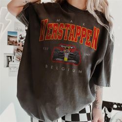 max verstappen t-shirt, formula 1 shirt, racing f1 driver sweatshirt