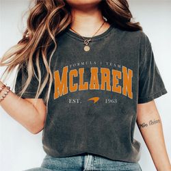 formula 1 mclaren sweatshirt, f1 mclaren team sweatshirt, f1 est 1963  shirt