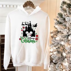 disney christmas sweatshirt, christmas disney castle sweaters, xmas magic kingdom hoodie, xmas disneyland trip sweatshir