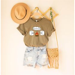 roasting marshmallows shirt, camping shirt, funny saying shirt, camping life t-shirt, couple camping shirts, marshmallow