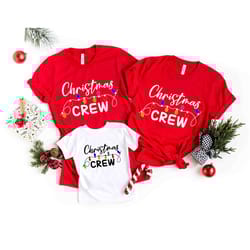 christmas crew christmas lights t-shirt, merry christmas shirt, matching christmas shirts, family christmas shirts, chri