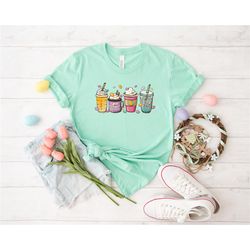 easter coffee shirt, easter shirt, matching easter shirt,easter day,easter bunny shirt, family easter shirt,funny easter
