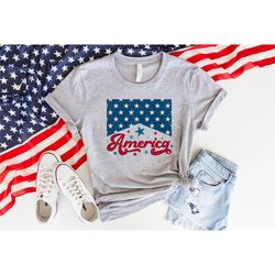 retro america shirt, 4th of july shirt, independence day tee, usa shirt, usa flag t-shirt, gift for 4th of july, patriot