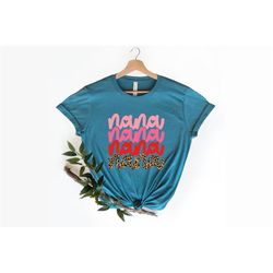leopard nana t-shirt, nana shirt, leopard nana shirt, mothers day shirt, mothers day gift, grandma gift, best grandma sh
