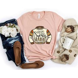hello sweater weather t-shirt, autumn shirt, thanksgiving shirt, funny fall shirt, cute fall tee, thanksgiving gifts, sw