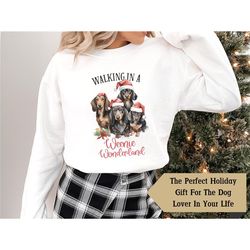 Dachshund Christmas, Dachshund Holiday Sweatshirt, Dachshund T Shirt, Christmas Shirt For Pet Lover, Dachshund Sweater,