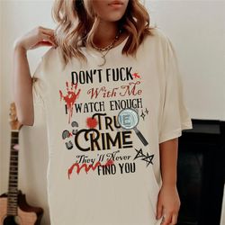 True Crimes Sweatshirt, Fall Sweater For True Crimes Lover, True Crime Tshirt, Crime Show Shirt, True Crimes And Coffee,