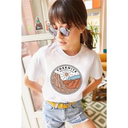 yosemite shirt yosemite national park shirt el capitan camper gift camp shirt hiker shirt vacation adventure wanderlust