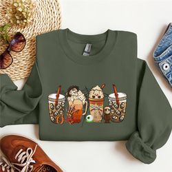 Horror Movie Coffee Sweatshirt, Horror Movie Shirt, Horror Movie Sweatshirt, Horror Movie Gift, Jason Mask, Scream Shirt
