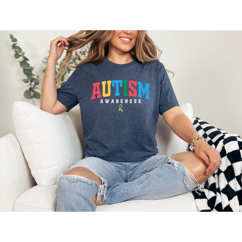 Autism Shirts Awareness TShirt, Autism tee In April We Wear Blue, Autism Month, In April We Wear Blue, Infinity Autism, Autism Group shirts.jpg