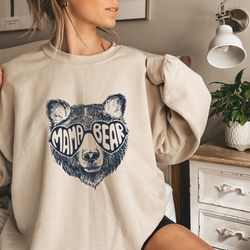 mama bear sweatshirt, mothers day gift, mama bear crewneck, cute mama shirt, mom life sweatshirt, new mom gift, baby sho