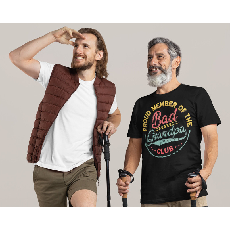 Proud member of the bad grandpa club shirt, Father's Day Shirt, Best Grandpa Shirt, Cool Grandpa Shirt, Gramps Shirt, Father Gift, Grandpa.jpg