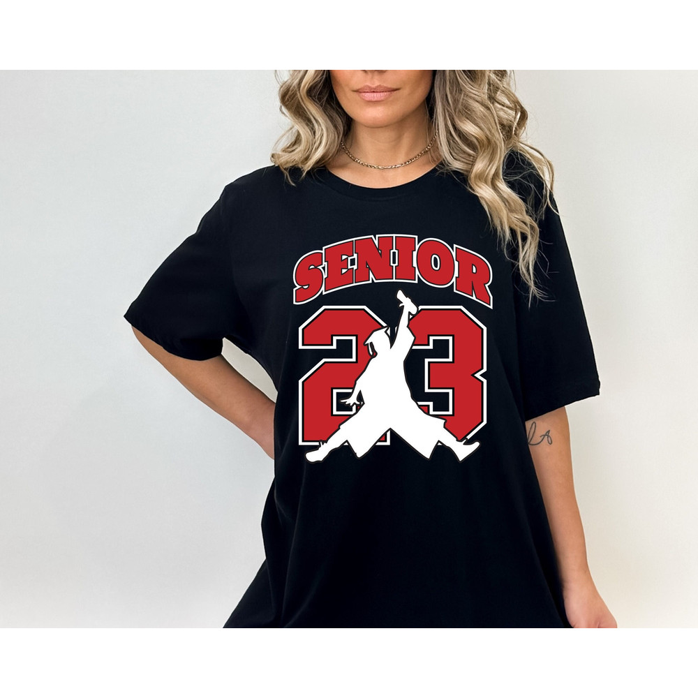 Senior Class of 2023 Air Jordan Inspired, Air Senior 23 Shirt, Senior 2023 Shirt, Nike themed graduation T-shirt, Class Of 2023 Shirt.jpg