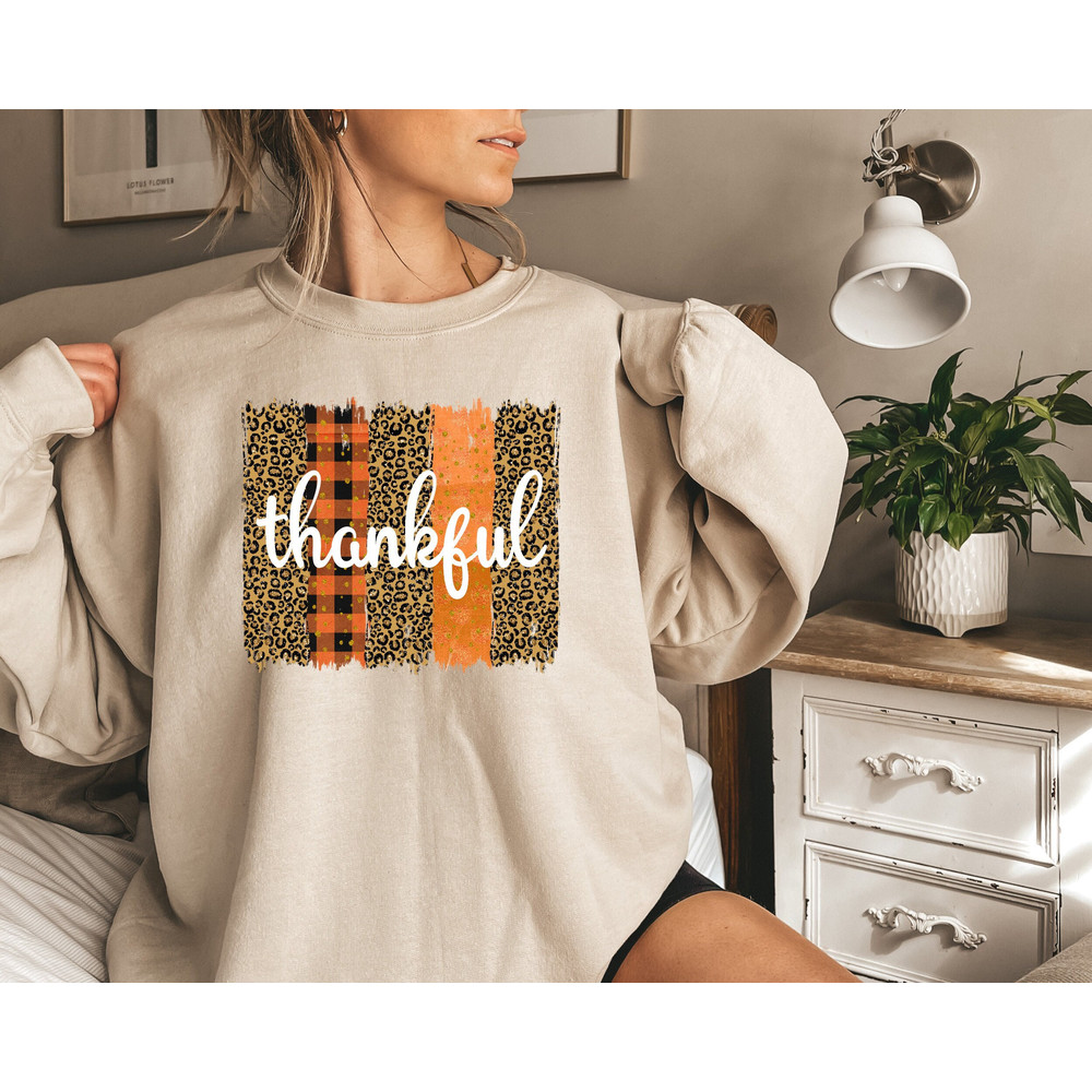 Thankful Sweatshirt Thanksgiving T Shirt Fall T Shirt Autumn T Shirt for Women Thanksgiving Top Thankful Top Fall Fashion Women.jpg