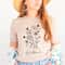 Wild Flowers T shirt, Floral Shirt, Botanical t Shirt, Nature Lover Shirt,Ladies Shirts, Womens t shirt Gardener gifts.jpg