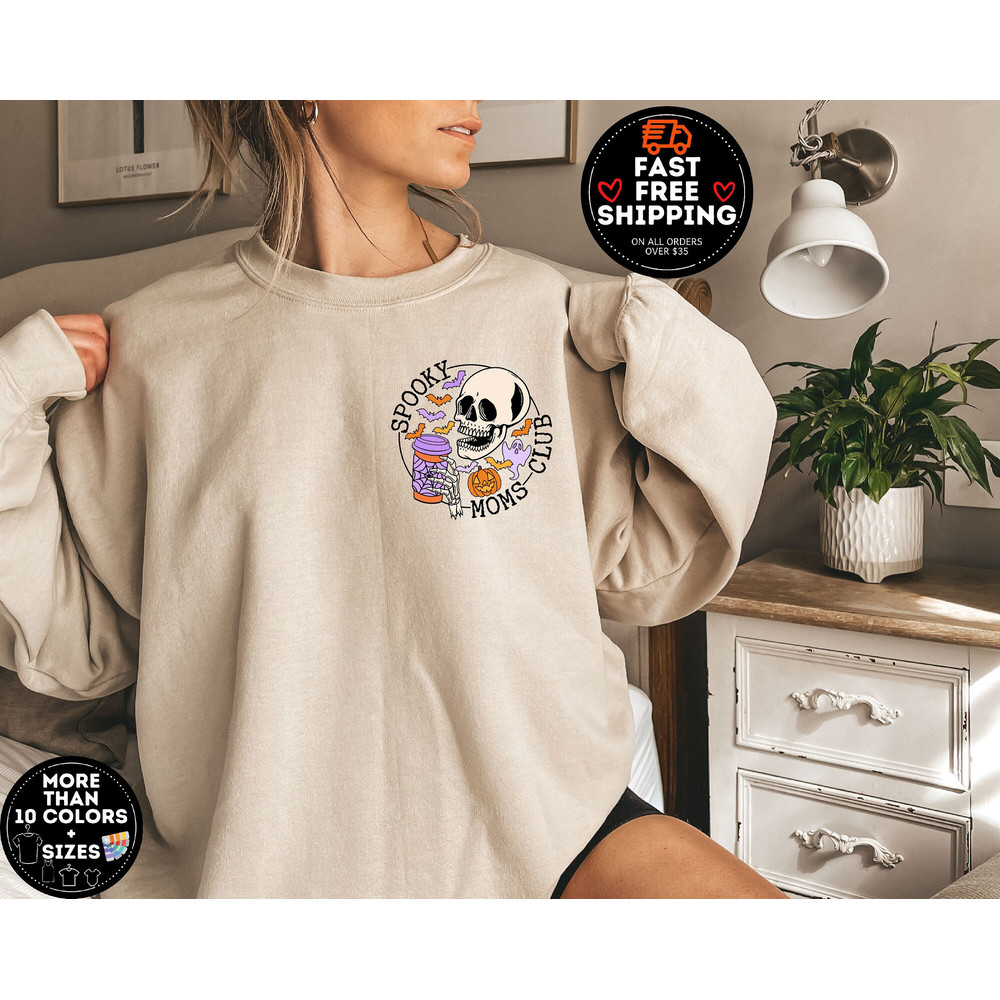 Spooky Moms Club Sweatshirt, Halloween Mom Shirt, Mama Sweatshirt, Halloween Spooky Shirt For Mom, Cool Mama Halloween Sweatshirt, Mom Gift.jpg