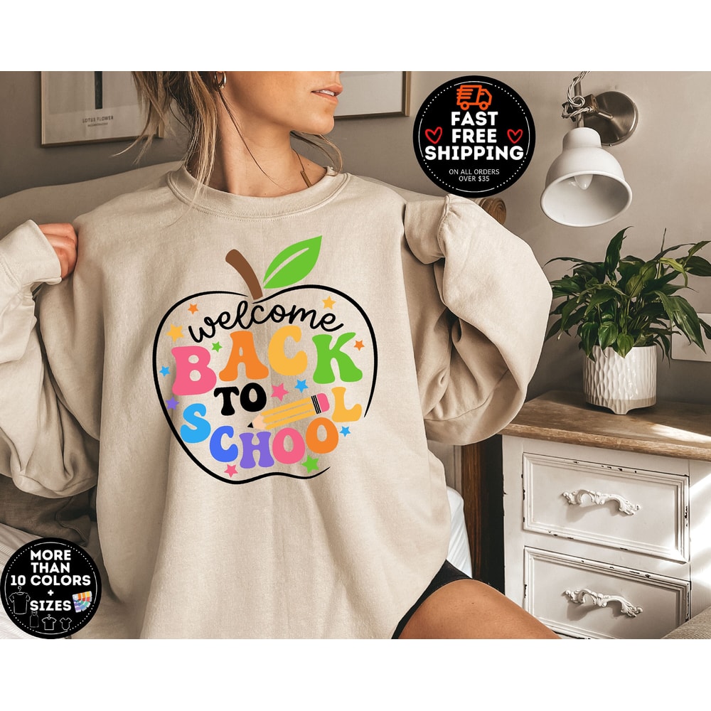 Welcome Back To School Shirt, First Day Of School Shirt, Teach Love Inspire, Teacher Appreciation, Hello School Tee, Back to School Teacher.jpg
