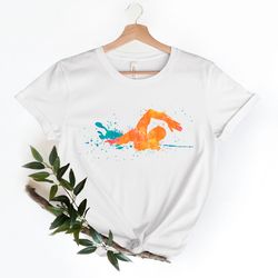 swimmer shirt, swimming gift, swimmer shirt, swim team shirt, swim coach shirt, swim tee, summer swim shirt, swimming ts
