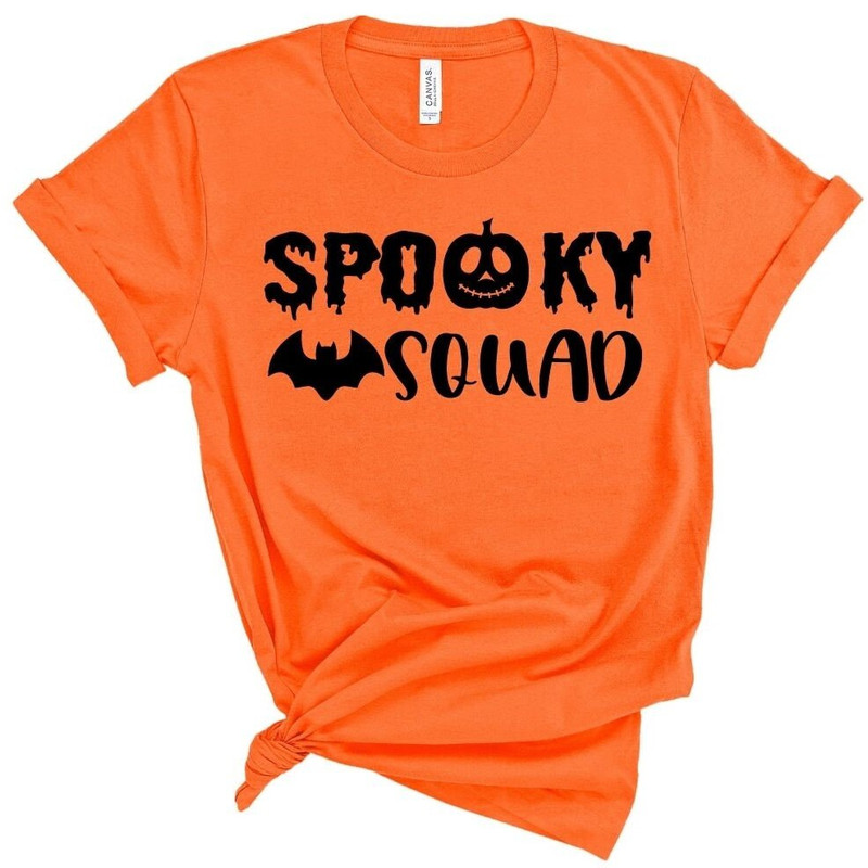 Spooky Squad Shirt, Halloween Matching Shirts, Family Spooky Squad Halloween Shirts, Family Trick or Spooky Squad.jpg