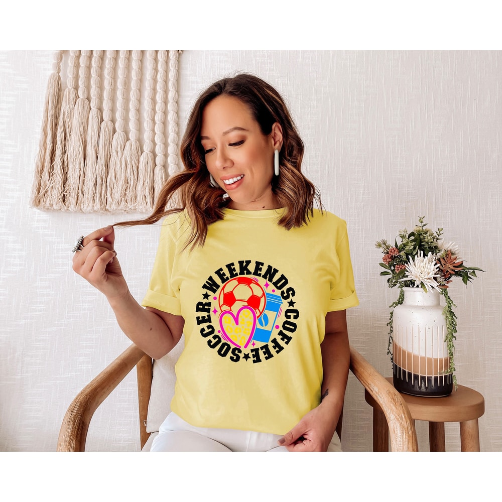 Weekend Coffee Soccer Shirt, Soccer Mom Shirt, Shirt for Women, Game Day Shirt, Sports Mom Shirt, Funny Soccer Tee, Retro Soccer Mom Shirt.jpg