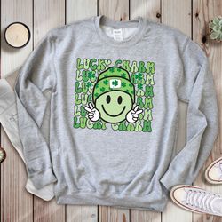 womens st pattys day shirt,shamrock sweatshirt,lucky women sweatshirt, womens st patricks day shirt,irish womens shirt,