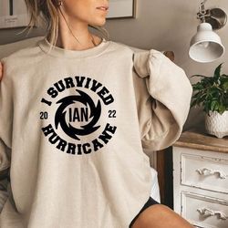 florida hurricane sweatshirt, hurricane sweatshirt, i survived tshirt, hurricane ian, 2022 hurricane,florida storm sweat