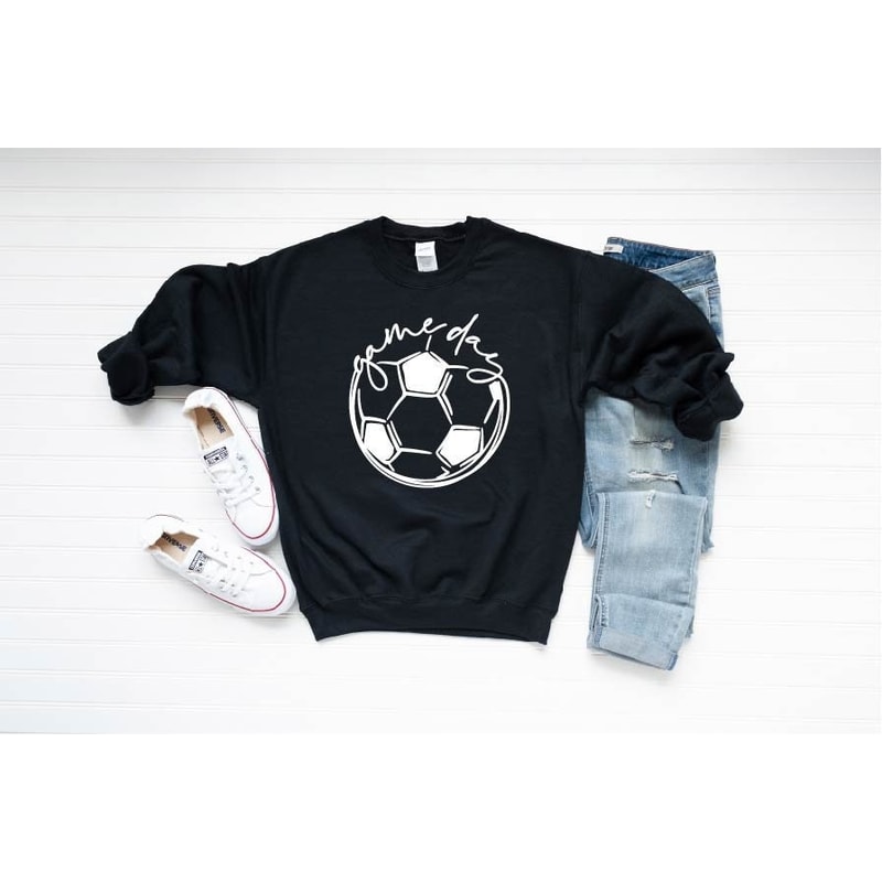 Game Day Soccer Sweatshirt, Women's Soccer Sweatshirt, Sunday Sweatshirt, Soccer Sweatshirt for Women, Game Day Hoodie, Soccer Gameday Shirt.jpg
