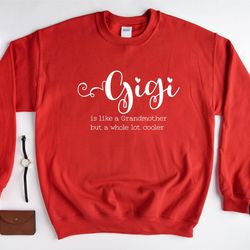 gigi sweatshirt  gigi definition sweat gigi gifts gift for grandma new grandma sweat gigi mothers day new grandma gift