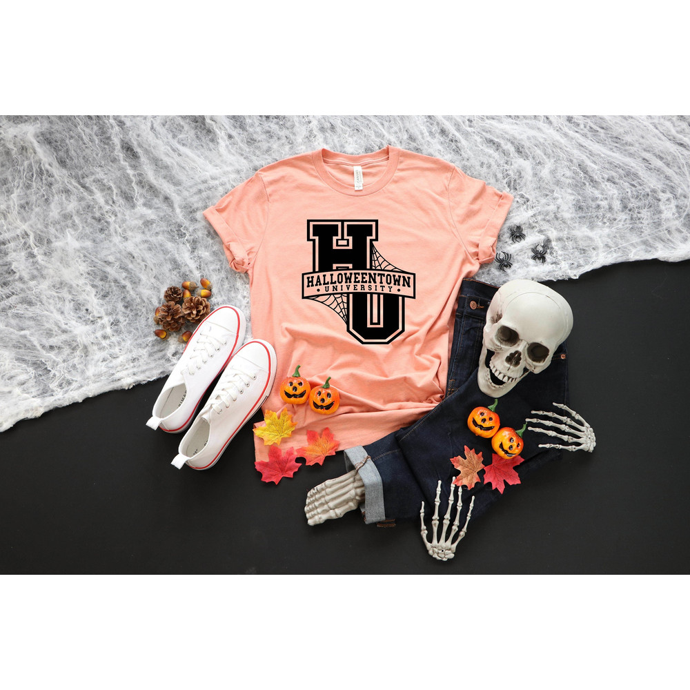 Halloween School Shirt,Halloweentown University Shirt,Halloween 2022 Shirt,Halloween Tee,Unisex T-Shirt,October 31,Collage Shirt,Fall Tee.jpg