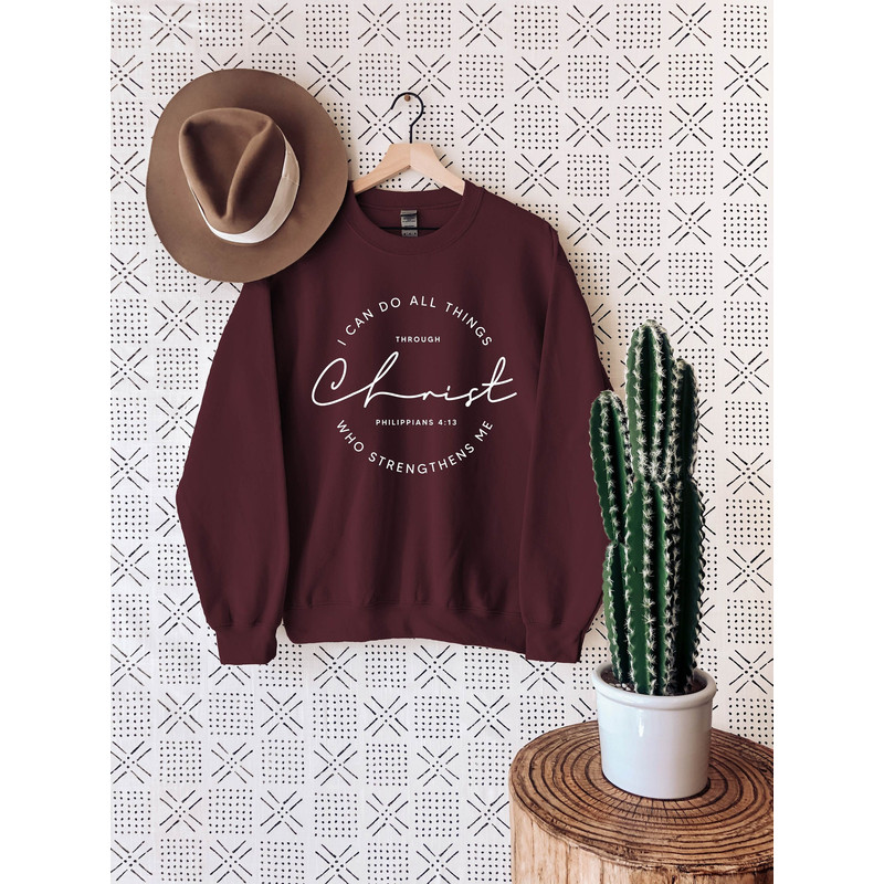 I can do all things  Christ who Strengthens me  Christian Shirts  Women shirts  Faith T-shirt  Religious Shirt  Christmas Gift for her.jpg
