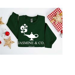 jasmine co sweatshirt, princess jasmine shirt, disney trip shirt, disneyland shirt, disney jasmine shirt, aladdin movie