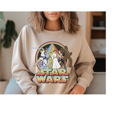 retro star wars sweatshirt, galaxy's edge shirt, stormtrooper shirt, princess leia shirt, vintage star wars, wookie shir