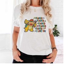 retro peaches shirt, trendy unisex shirt, boho graphic shirt, peaches peaches peaches, bowser lover shirt