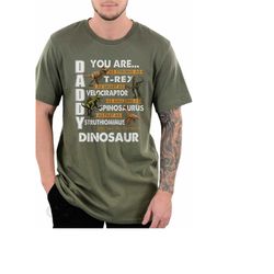 dad dinosaur shirt, daddy you are my favorite dinosaur, father's day shirt, trex father's day