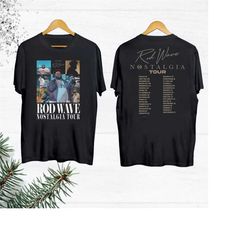 rod wave tour 2023 shirt, rod wave nostalgia concert merch, rod wave rapper shirt, tour 2023 tee, rod wave fan shirt, ro