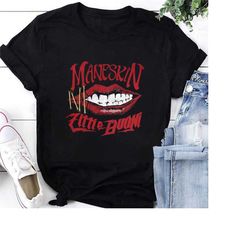 vintage 2023 maneskin rush! world tour shirt, mneskin band shirt, mneskin 2023 world tour tee, mneskin fan gift, italian
