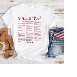 i love you in lyrics niall horan t-shirt, niall horan the show tour 2024 shirt, niall horan fan shirt, niall horan merch